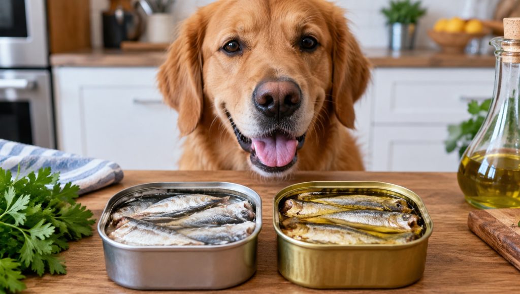 Sardines in Water vs Oil for Dogs