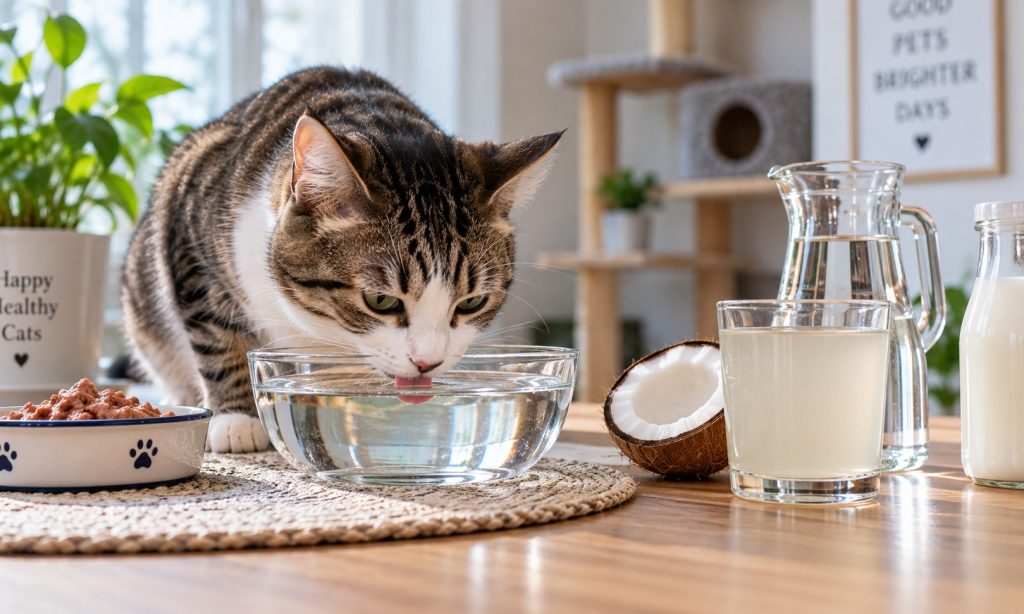 What Drinks Are Safe for Cats