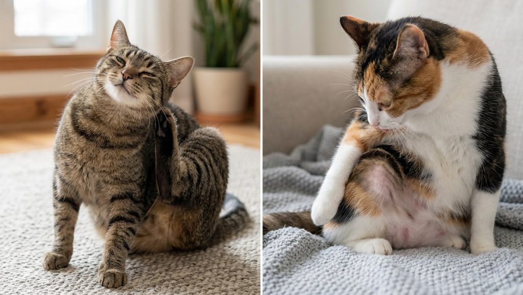 When Is Cat Itching Serious