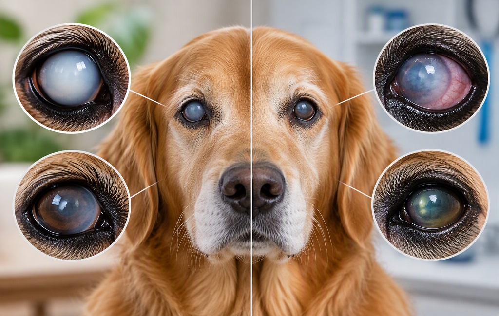 Cataracts vs Other Causes of Cloudy Eyes in Dogs