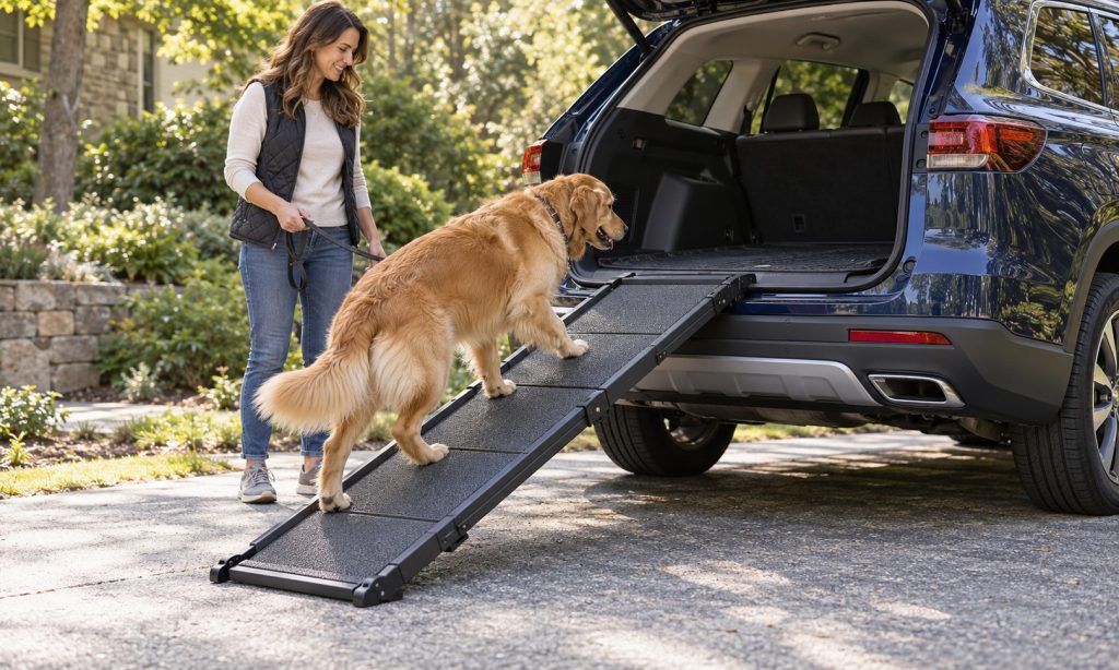 How to choose the right dog ramp for suv travel